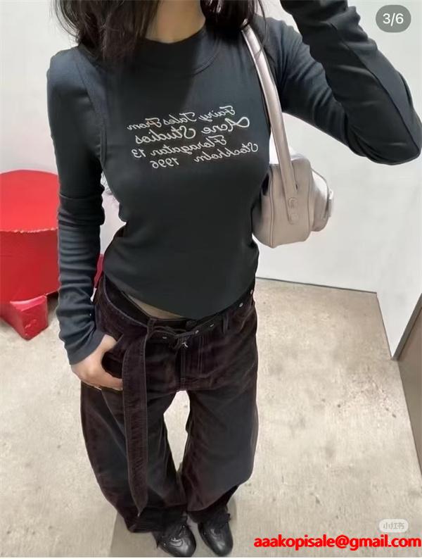 美品★ACNE長袖ｔシャツコピー★ 2025使い勝手アークスタジオ新作レディースファッション