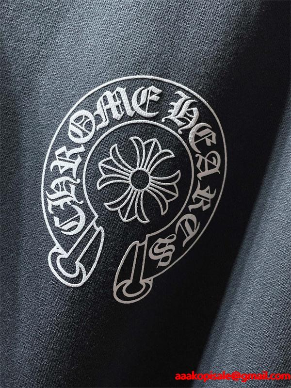 ダークグレー 洗練 スウェット 入手困難 秋冬希少アイテム クロムハーツ スーパーコピー Chrome Hearts パーカー