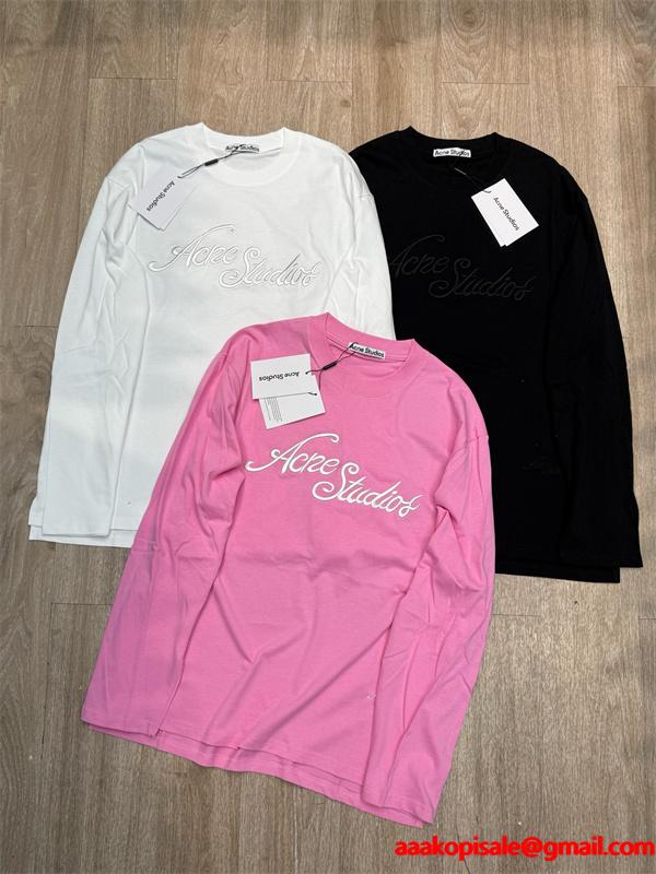 ❤人気❤ACNE長袖ｔシャツ新作★ 2025トレンド秋冬流行りアークスタジオコピー 上品