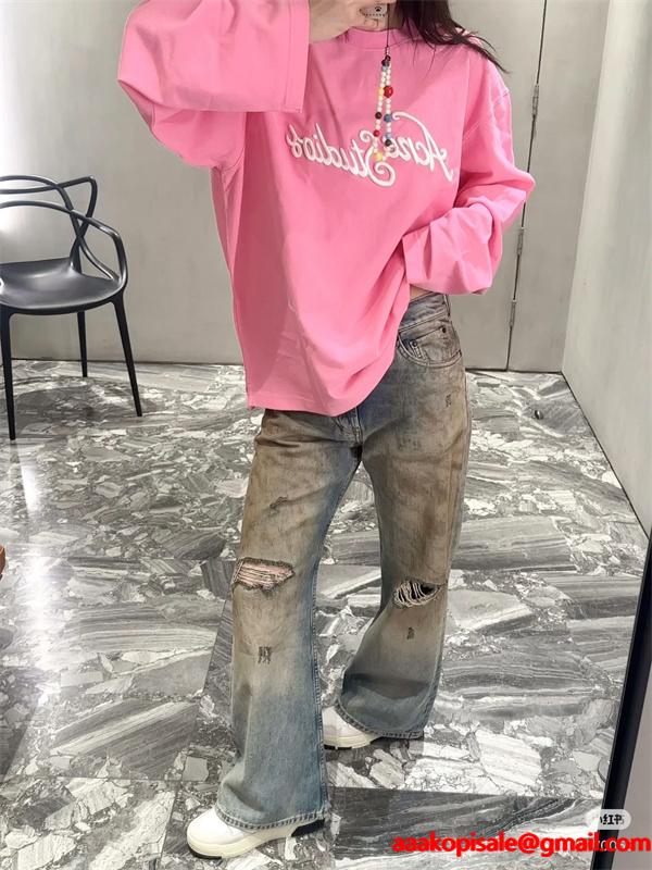 ❤人気❤ACNE長袖ｔシャツ新作★ 2025トレンド秋冬流行りアークスタジオコピー 上品