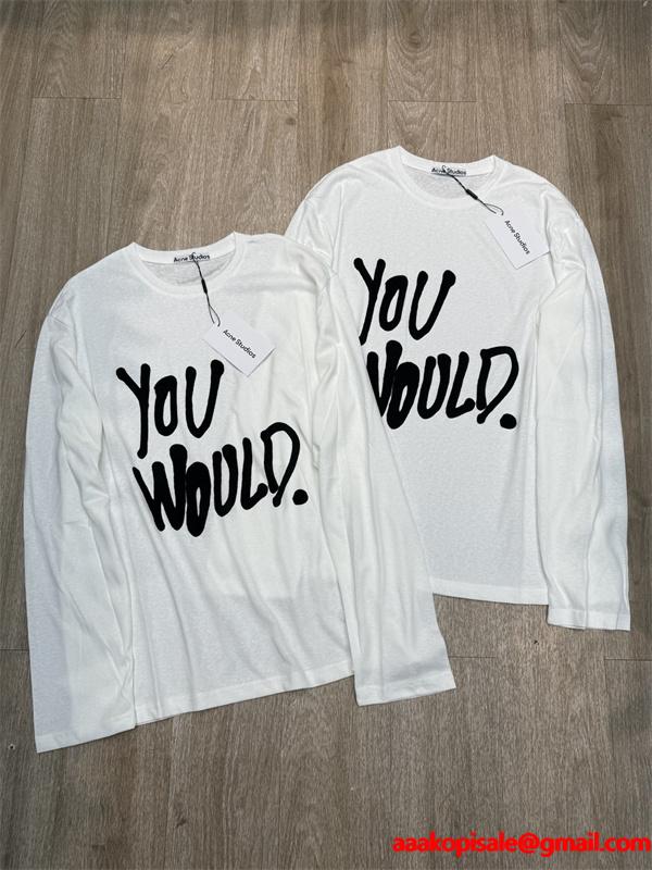 2025新作❤ACNE長袖ｔシャツスーパーコピー★アークスタジオ 秋冬流行り人気ランキング