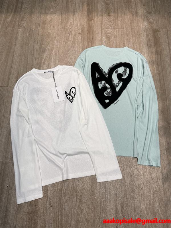 ❤ACNE長袖ｔシャツスーパーコピー❤アークスタジオ2025 秋冬人気オーバーサイズ