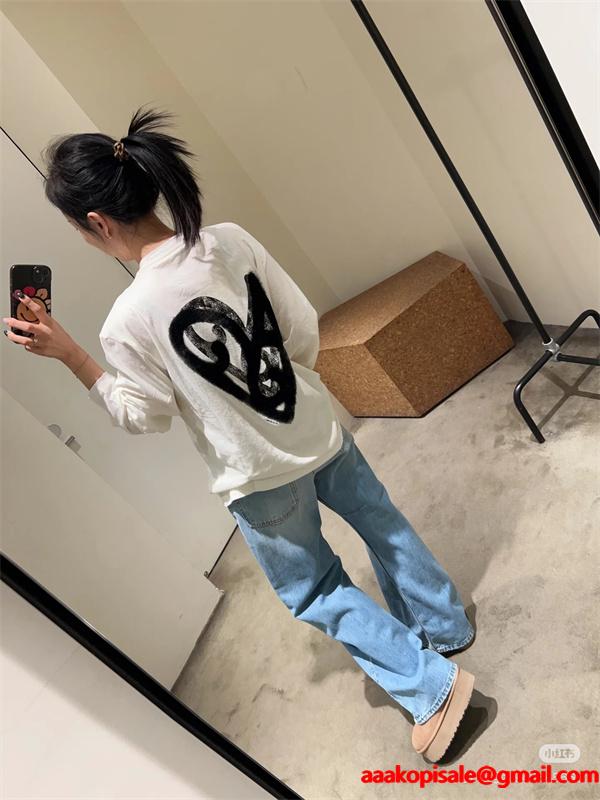 ❤ACNE長袖ｔシャツスーパーコピー❤アークスタジオ2025 秋冬人気オーバーサイズ