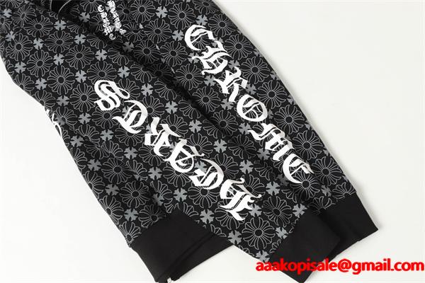 クロムハーツ コピー Chrome Hearts パーカー 話題 ホワイト × スカイブルー 星柄フルジップ 快適着心地 2025秋冬注目 