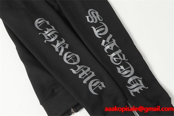  クロムハーツ コピー Chrome Hearts パーカー 数量限定  ホワイト × ブルー  バックロゴ 高級感溢れる 2025秋冬コーデ