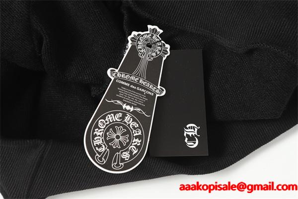  クロムハーツ コピー Chrome Hearts パーカー セール価格 ブラック × イエローロゴ 個性派 防風対策 2025秋冬必須アイテム
