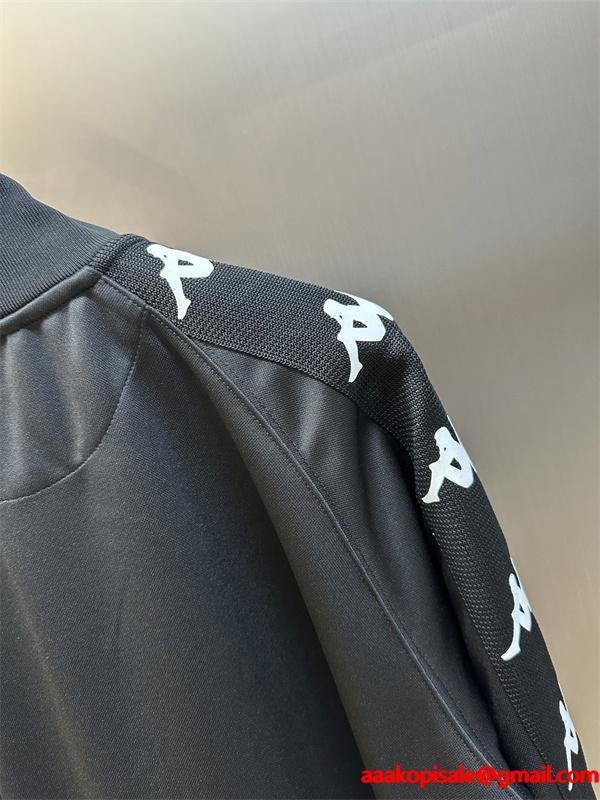 Acne X Kappa❤アークスタジオジャケットコピー2025新作秋冬おしゃれ個性的黒色
