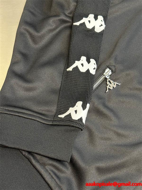 Acne X Kappa❤アークスタジオジャケットコピー2025新作秋冬おしゃれ個性的黒色