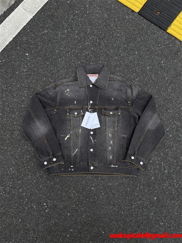 Acne Studios 2025ss ❤アークスタジAcne デニムジャケットコピー2025秋冬男女OK