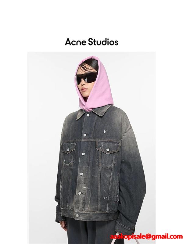 Acne Studios 2025ss ❤アークスタジAcne デニムジャケットコピー2025秋冬男女OK