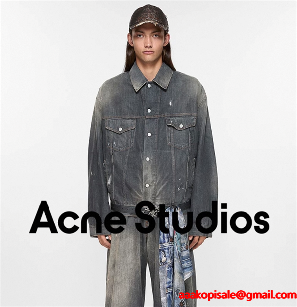 Acne Studios 2025ss ❤アークスタジAcne デニムジャケットコピー2025秋冬男女OK