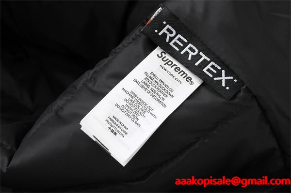 Supreme 激安 FW25 Micro Down ハーフジップ パフジャケット 90%ダックダウン 男女兼用 アウター