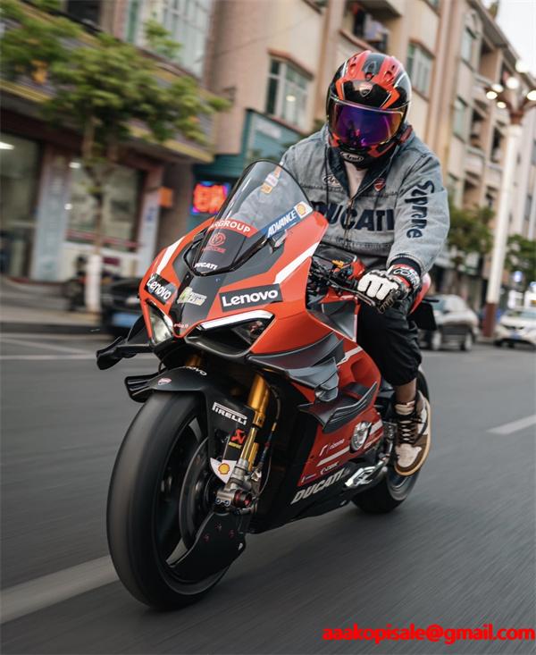 Supreme×DUCATI 激安 SS24 レーシングフーディージャケット 男女兼用 ダブルポケット ジップアップ 外套