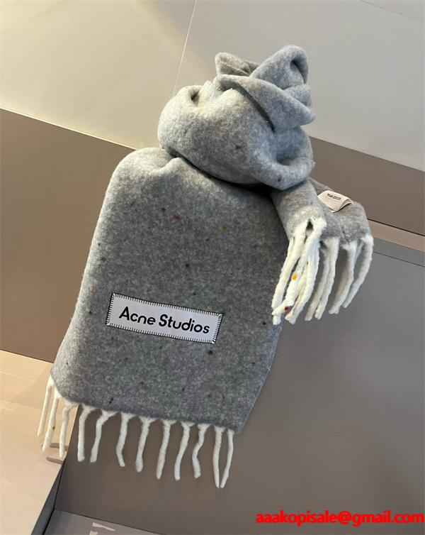 Acne マフラーコピー2025トレンド人気ランキング❤アークスタジ秋冬新作25x185cm