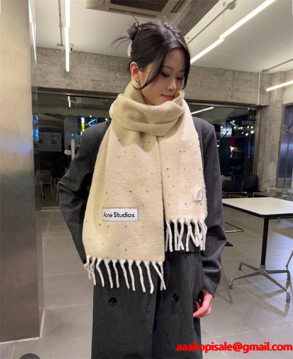 Acne マフラーコピー2025トレンド人気ランキング❤アークスタジ秋冬新作25x185cm