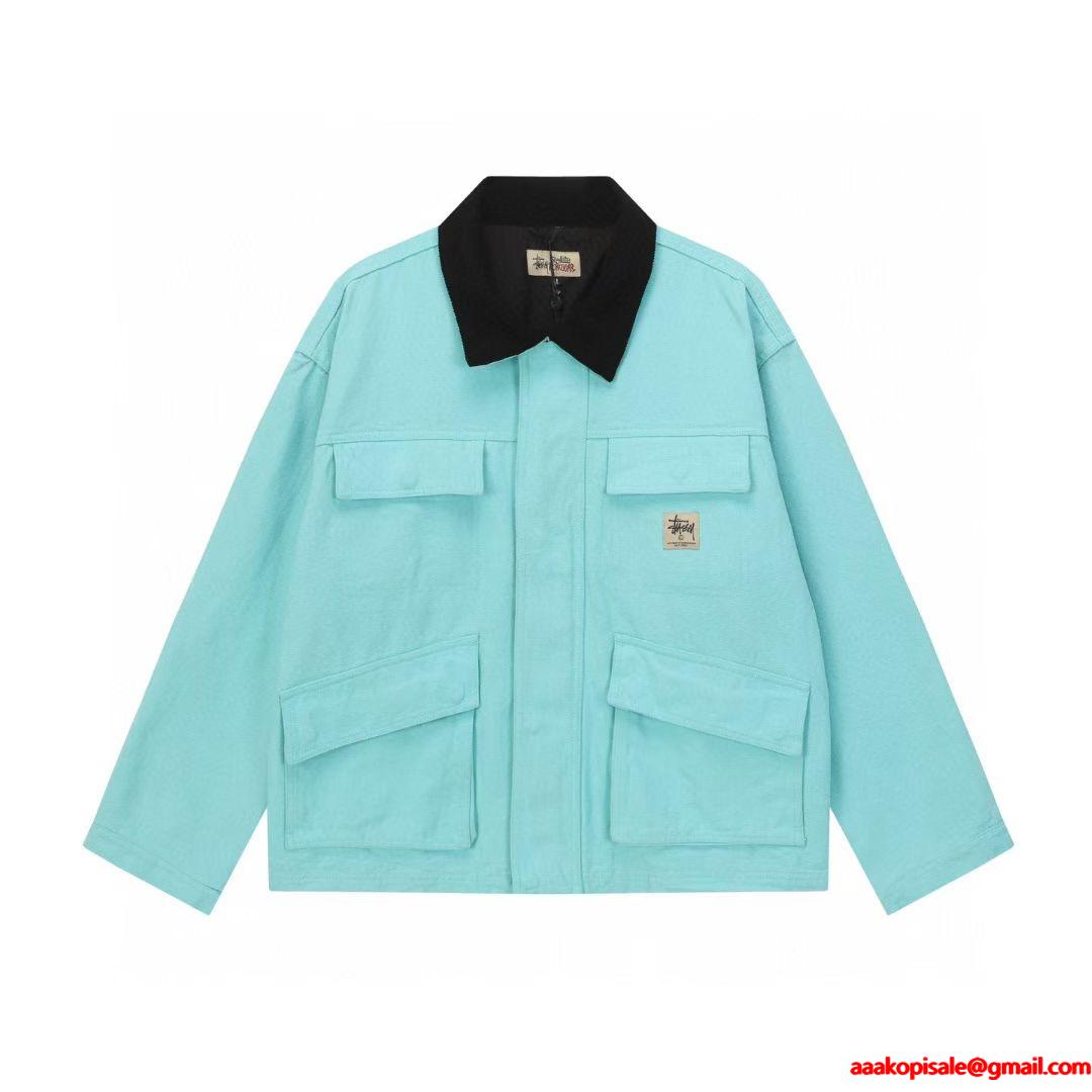 ❤上品❤Stussy Washed Canvas Shop Jackeステューシージャケットコピー2025人気ランキング