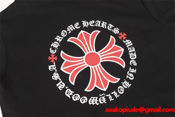 売れ筋セレクト ブラック ロゴ 存在感バツグン 防寒対策 2025秋冬定番 クロムハーツ コピー Chrome Hearts パーカー