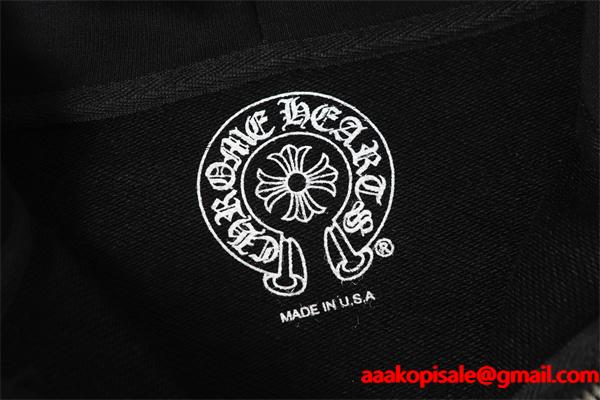  クロムハーツ コピー Chrome Hearts パーカー 本格仕様 ホワイト プレミアム品質 プリント 大人モード 2025秋冬準備