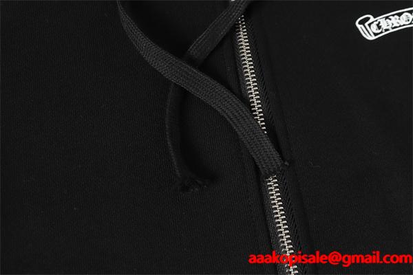  クロムハーツ コピー Chrome Hearts パーカー 本格仕様 ホワイト プレミアム品質 プリント 大人モード 2025秋冬準備