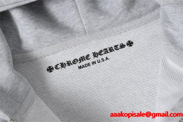  クロムハーツ 上質素材 コピー Chrome Hearts パーカー 売れ筋 洗練 背面インパクト 2025秋冬必須アイテム