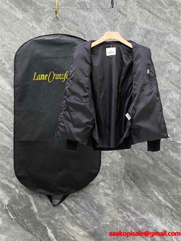 グレー × ニット切替 スタイリッシュ軽量モデル 秋冬万能 MONCLER モンクレール スーパーコピー ダウンジャケット