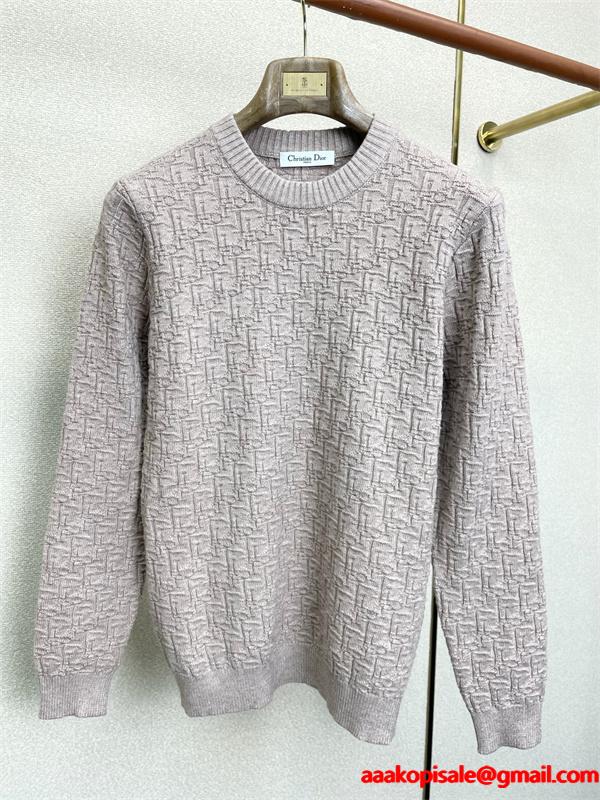 入手困難2025人気❤❤ Diorディオールセーターコピー最新100％品質保証お洒落コーディネート秋冬