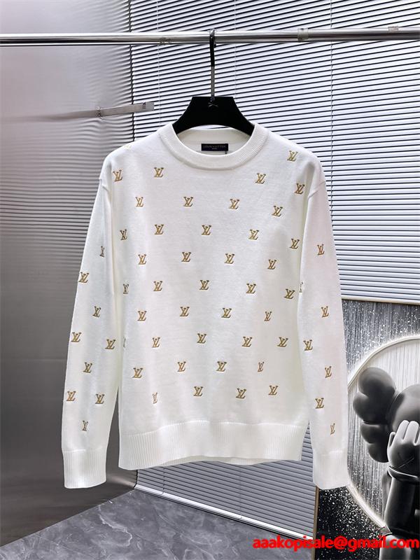 2025人気上品❤❤ ルイ ヴィトンセーターコピーLouis Vuittonメンズ新作秋冬コレクション上質