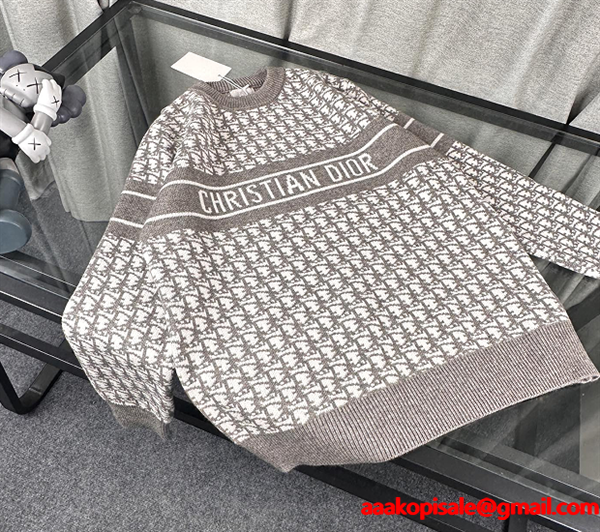 人気DIOR Oblique☆ディオールセーターコピー2025トレンド新作お洒落男女兼用ファッション
