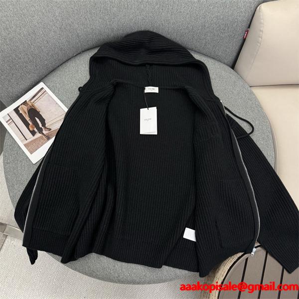 ❤男女OK❤セリーヌカーディガンコピー☆CELINE秋冬2025新作オーバーサイズ通販ショッピング