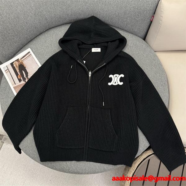 ❤男女OK❤セリーヌカーディガンコピー☆CELINE秋冬2025新作オーバーサイズ通販ショッピング