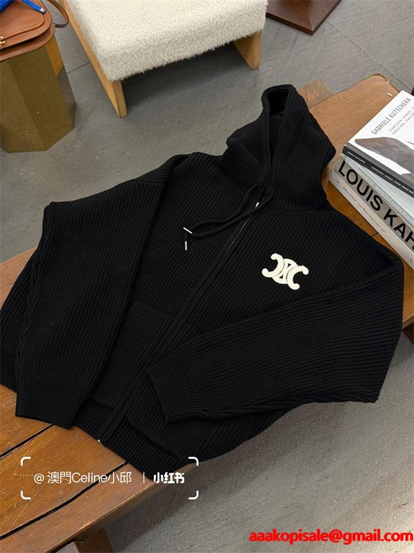 ❤男女OK❤セリーヌカーディガンコピー☆CELINE秋冬2025新作オーバーサイズ通販ショッピング