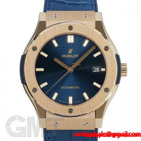 ウブロ クラシック フュージョン ブルー キングゴールド 511OX7180LR HUBLOT 【新品】【メンズ】 【腕時計】