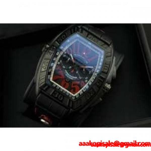 日本製クオーツ サファイヤクリスタル風防 フランクミュラー メンズ腕時計 日付表示 夜光効果_FRANCK MULLER フランクミュラー_ブランド コピー 激安(日本最大級)