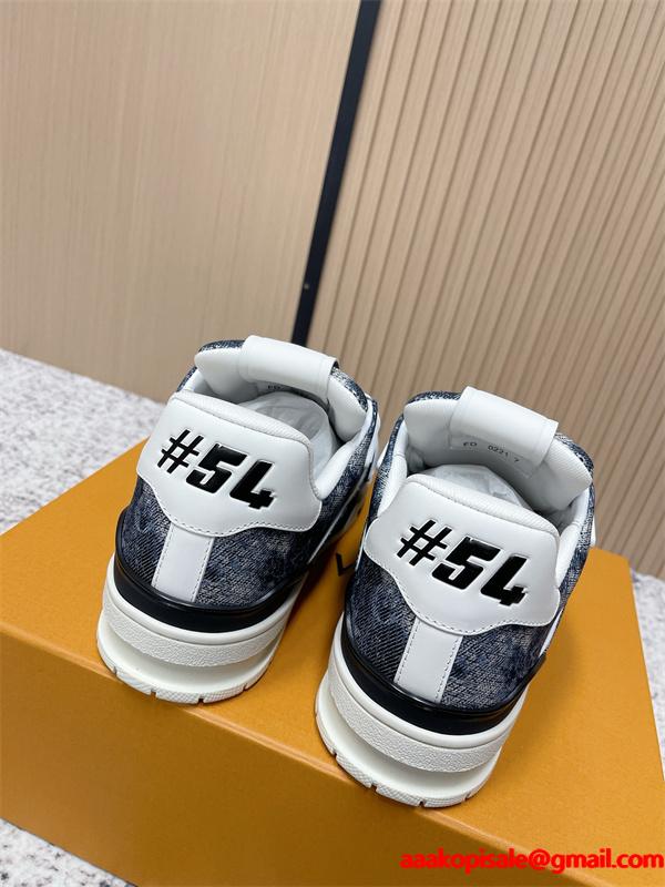 LV trainer☆☆大胆なトレンド感を楽しむ  ルイ ヴィトンスニーカースーパーコピー 春夏のお出かけを軽快に LOUIS VUITTONブランド コピー 激安(日本最大級)