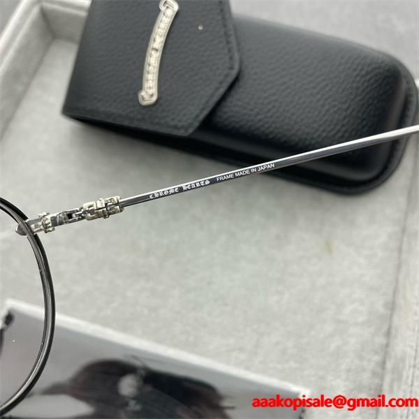 CHROME HEARTS クロムハーツ 眼鏡スーパーコピー 人気セール低価 黒 925银 SINNERGASM  48口22-143激安(日本最大級)