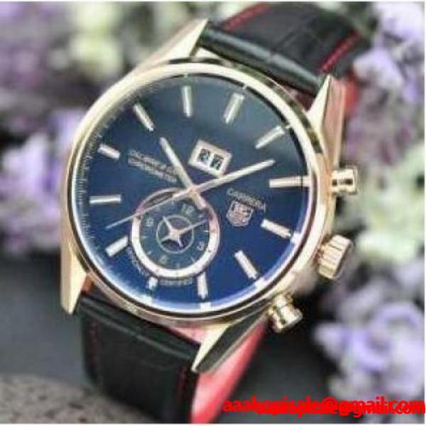 日付が付き ブルー文字盤のタグホイヤー カレラ コピー 腕時計 TAG HEUER CV201AJFC6357 数量限定新品の男性ビジネスウォッチ タグホイヤー TAG HEUER ブランド コピー 激安(日本最大級)