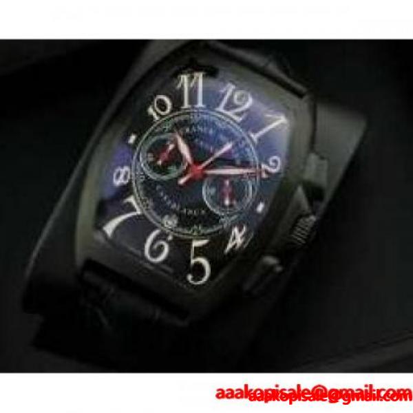 フランクミュラー コピー 日本が大人気な FRANCK MULLER 数字 日付表示 メンズ腕時計 8900SCDTGPG BLKSTRAP ブラック フランクミュラー FRANCK MULLER ブランド コピー 激安(日本最大級)
