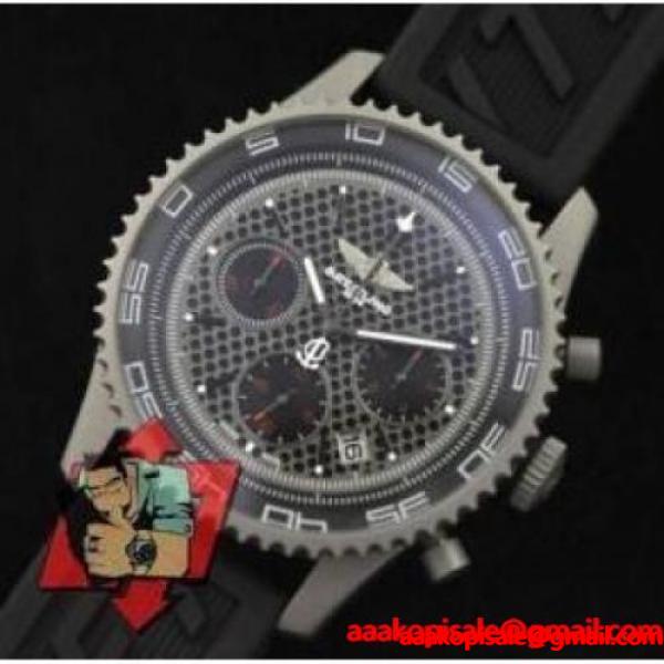 ギャザーデザインのBREITLING ブライトリング 時計 メンズ ベントレー GT 日本限定モデル A13362 ブラックレザー ウォッチ ブライトリング BREITLING ブランド コピー 激安(日本最大級)