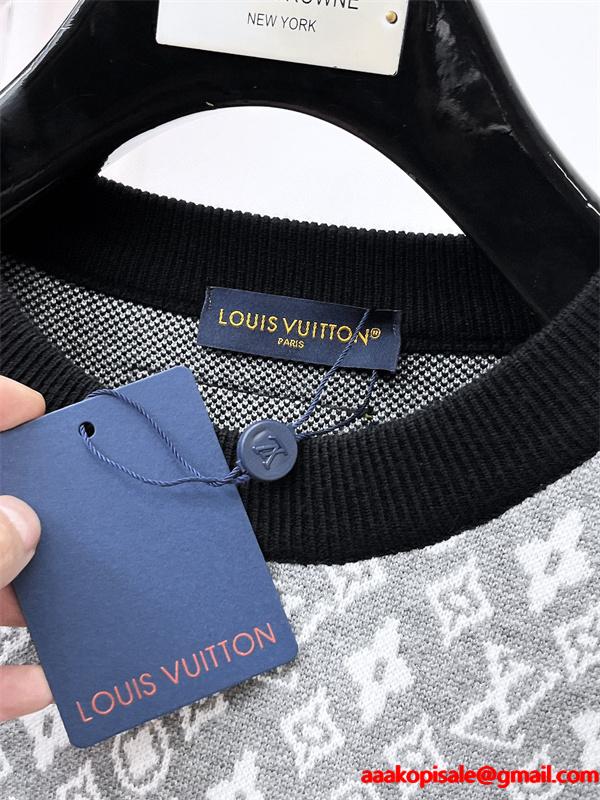 使い勝手2025人気☆☆軽い着心地男性用LOUIS VUITTONヴィトンセーター スーパーコピー