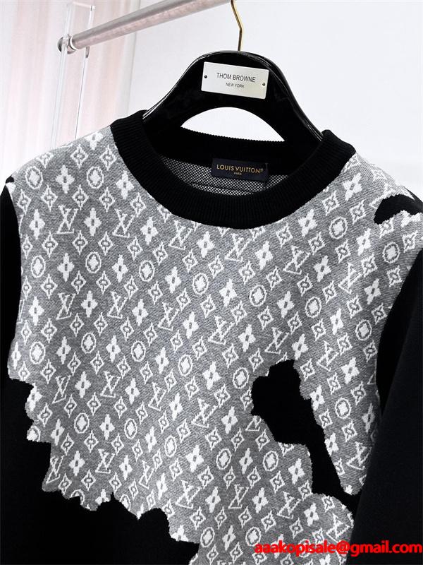 使い勝手2025人気☆☆軽い着心地男性用LOUIS VUITTONヴィトンセーター スーパーコピー