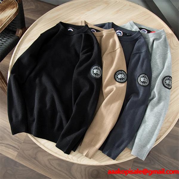 秋冬の色味が叶える華やかコーデ カナダグースセーターコピー Canada Goose  ブランド コピー 激安(日本最大級)
