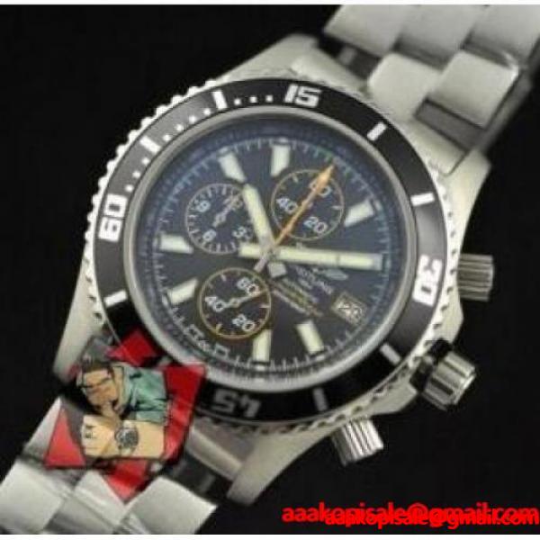 ビジネスウォッチ　Breitling　ブライトリング　華奢ステンレス　　スーパーオーシャン　393226136　44mm　銀色メンズ腕時計　 ブライトリング BREITLING ブランド コピー 激安(日本最大級)
