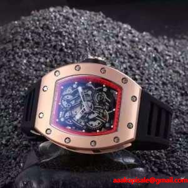 サイズ豊富 2016 リシャールミルRICHARD MILLE 透かし彫りムーブメント 男性用腕時計 2色可選_RICHARD MILLE リシャールミル_ブランド コピー 激安(日本最大級)