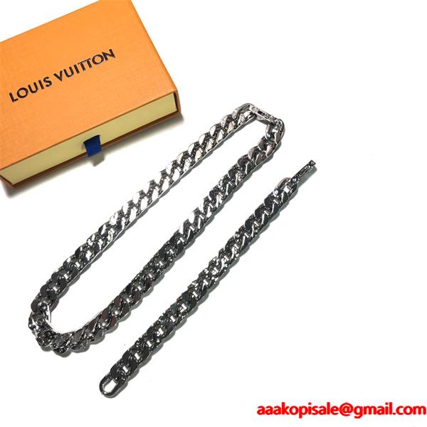 Size:50cm❤Louis Vuitton LV Chain Links 華やかに魅せるルイ ヴィトン ネックレスコピー ファッション 激安(日本最大級)