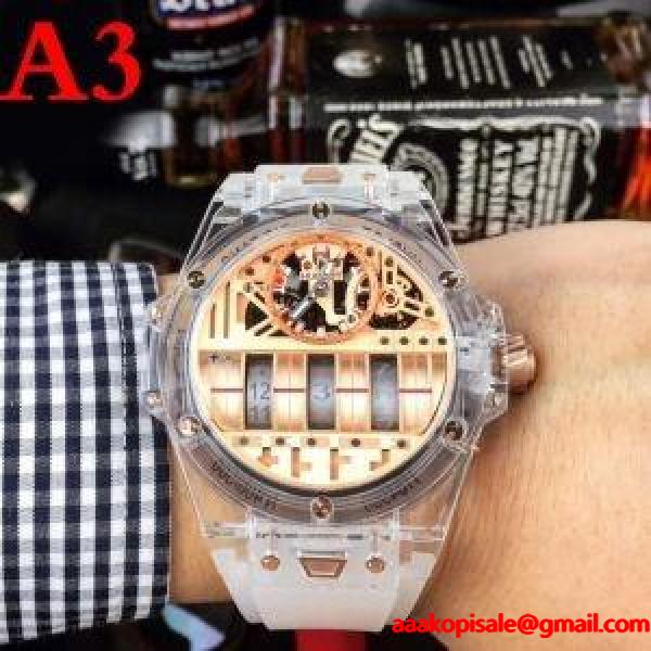 3色選択可 2018新品セール ウブロ 大人気新作 HUBLOT さりげないデザイン 男性用腕時計 抜群の着心地 ウブロ Hublot ブランド コピー 激安(日本最大級)