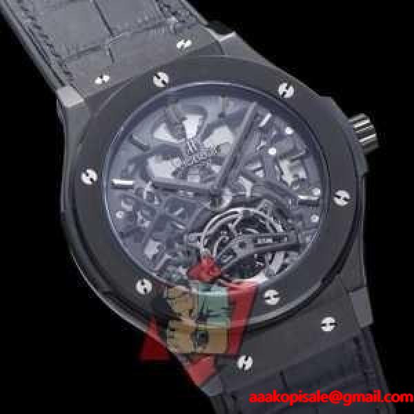 大特価 2017春夏 HUBLOT 3色可選 透かし彫りムーブメント 男性用腕時計 大人っぼい ウブロ HUBLOT ブランド コピー 激安(日本最大級)