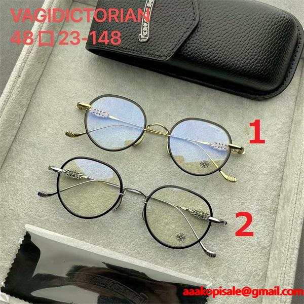 2025激安新作クロムハーツ 眼鏡コピーChrome Hearts 925银  VAGIDICTORIAN  48口23-148通販ショッピング