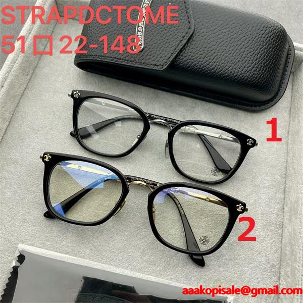 CHROME HEARTS 超激得大人気なクロムハーツ眼鏡コピー アイウェア 925银  STRAPDCTOME  51口22-148激安(日本最大級)