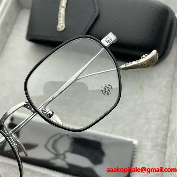 激安大特価安いクロムハーツ メガネ コピー925银  BONE PRONE I   48口21-150 男女兼用 CHROME HEARTS日本最大級