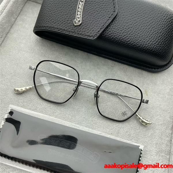 激安大特価安いクロムハーツ メガネ コピー925银  BONE PRONE I   48口21-150 男女兼用 CHROME HEARTS日本最大級